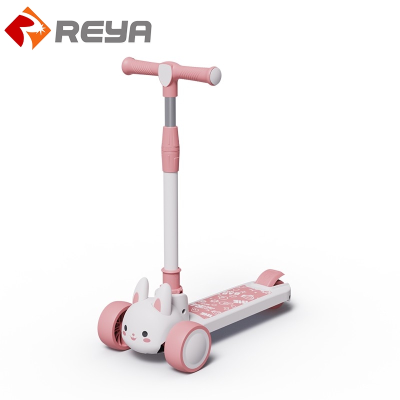 New Gift Factory Price Fast Folding Three Wheel Kids Scooter with Shinning Wheels Kids Scooter