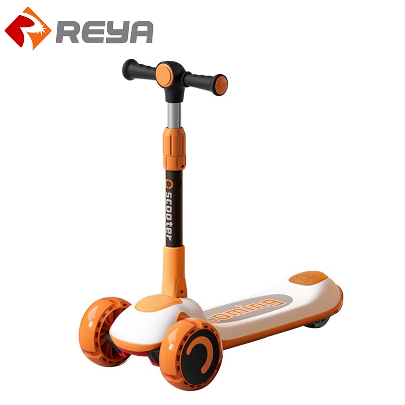 New Style Kids Folding 3 Wheel Scooter Plastic Baby Scooter Children Scooter