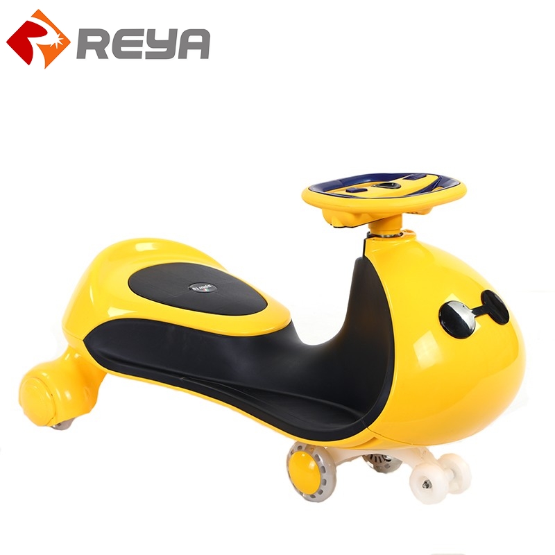 Children's twin car universal wheel anti rollover ads can sit baby rocking car in fan twin car